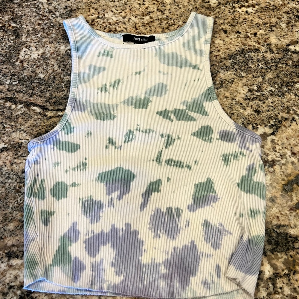 Forever 21 Tie Dye Tank Top